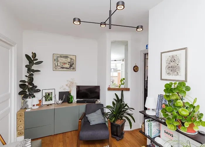 Comfy 31 M For 2 Well Decorated With Balcony * Paryż